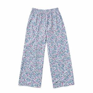 Btween Girls Floral Wide Leg Pants Size 7 Excellent Condition